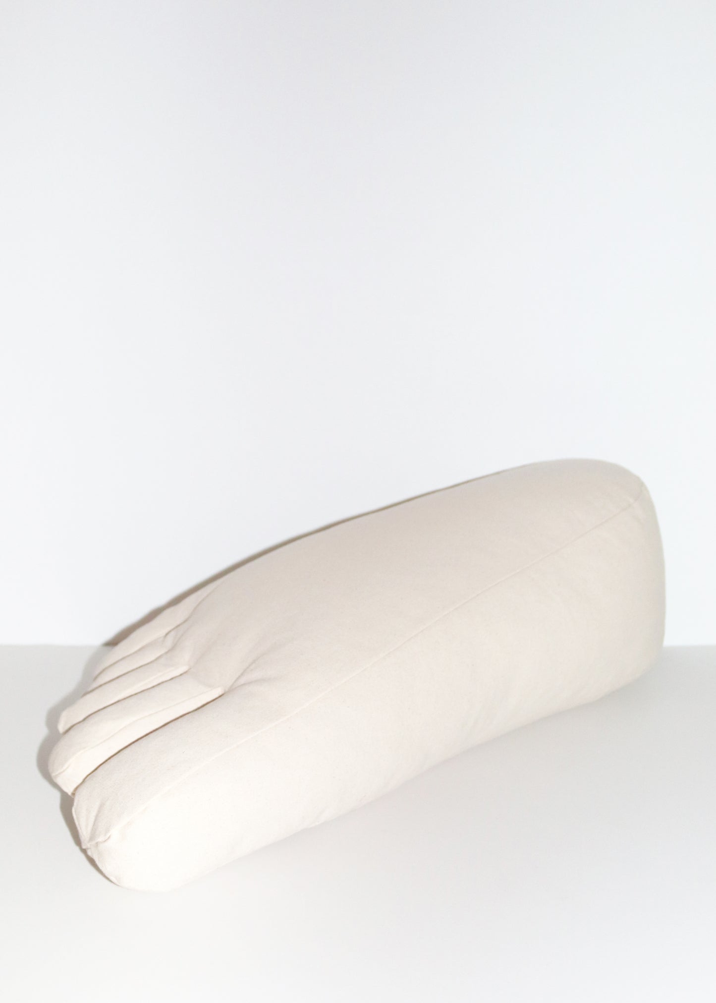 Foot Pillow in Cotton Canvas