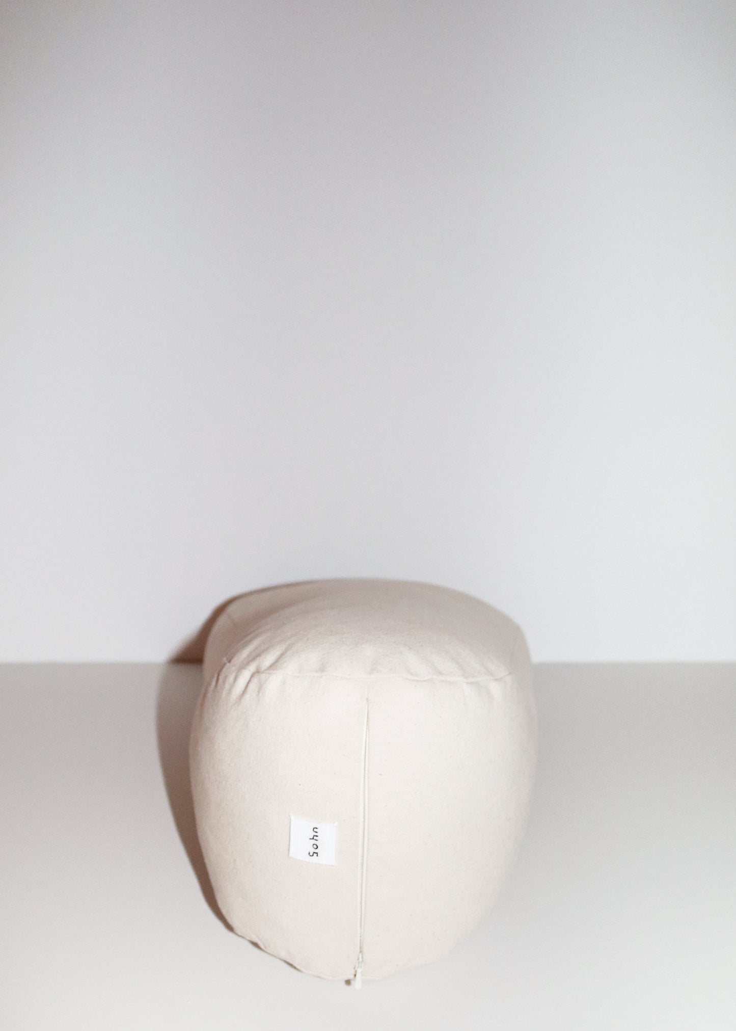 Foot Pillow in Cotton Canvas