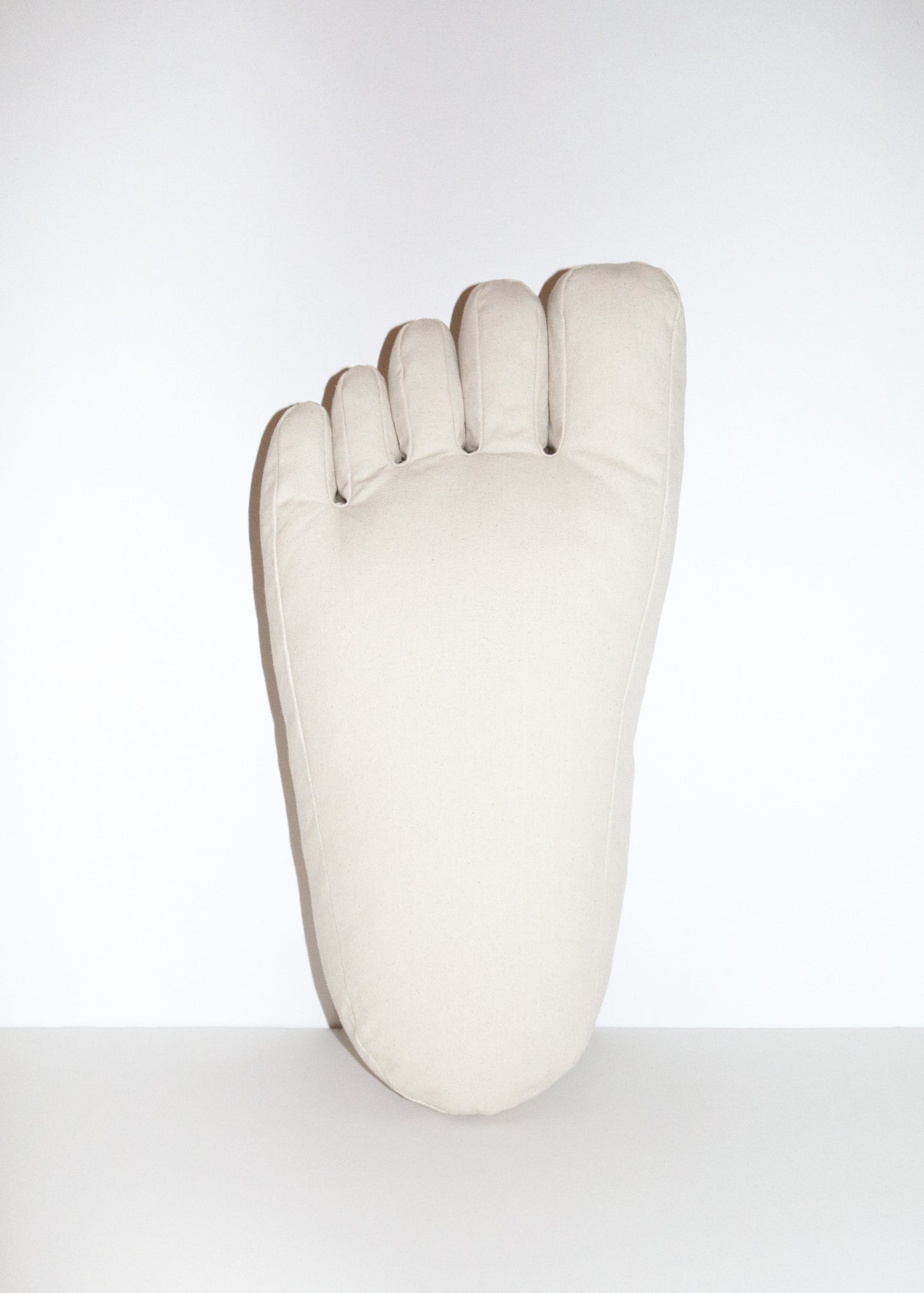 Foot Pillow in Cotton Canvas