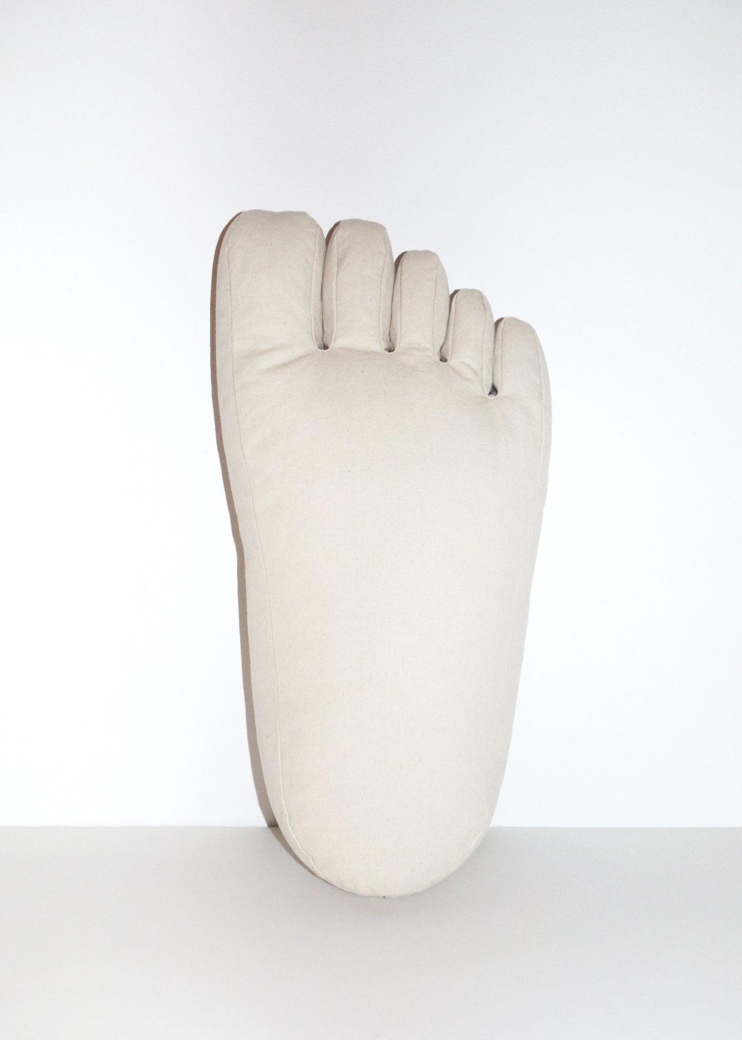 Foot Pillow in Cotton Canvas