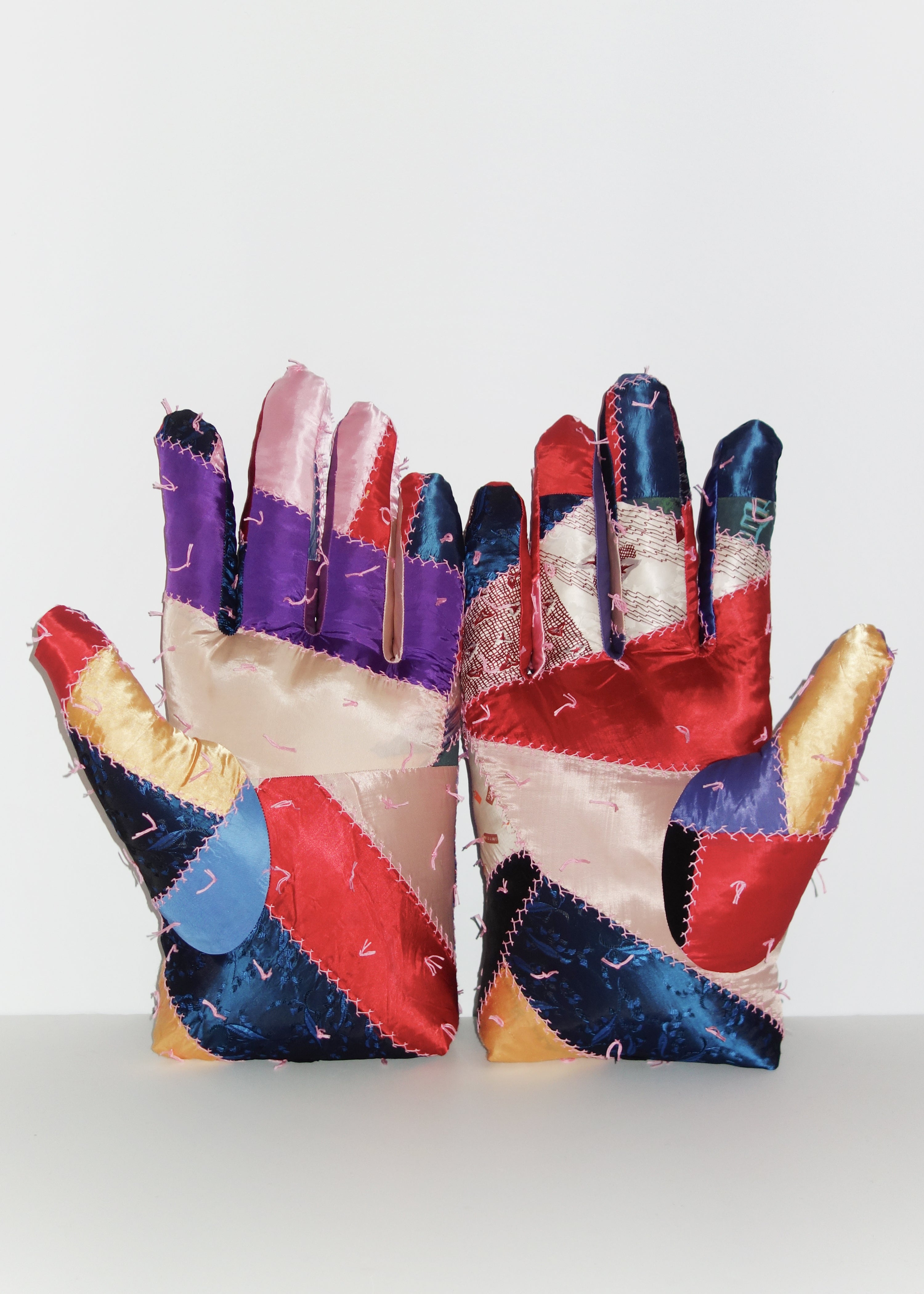 Right Hand in Satin Quilt
