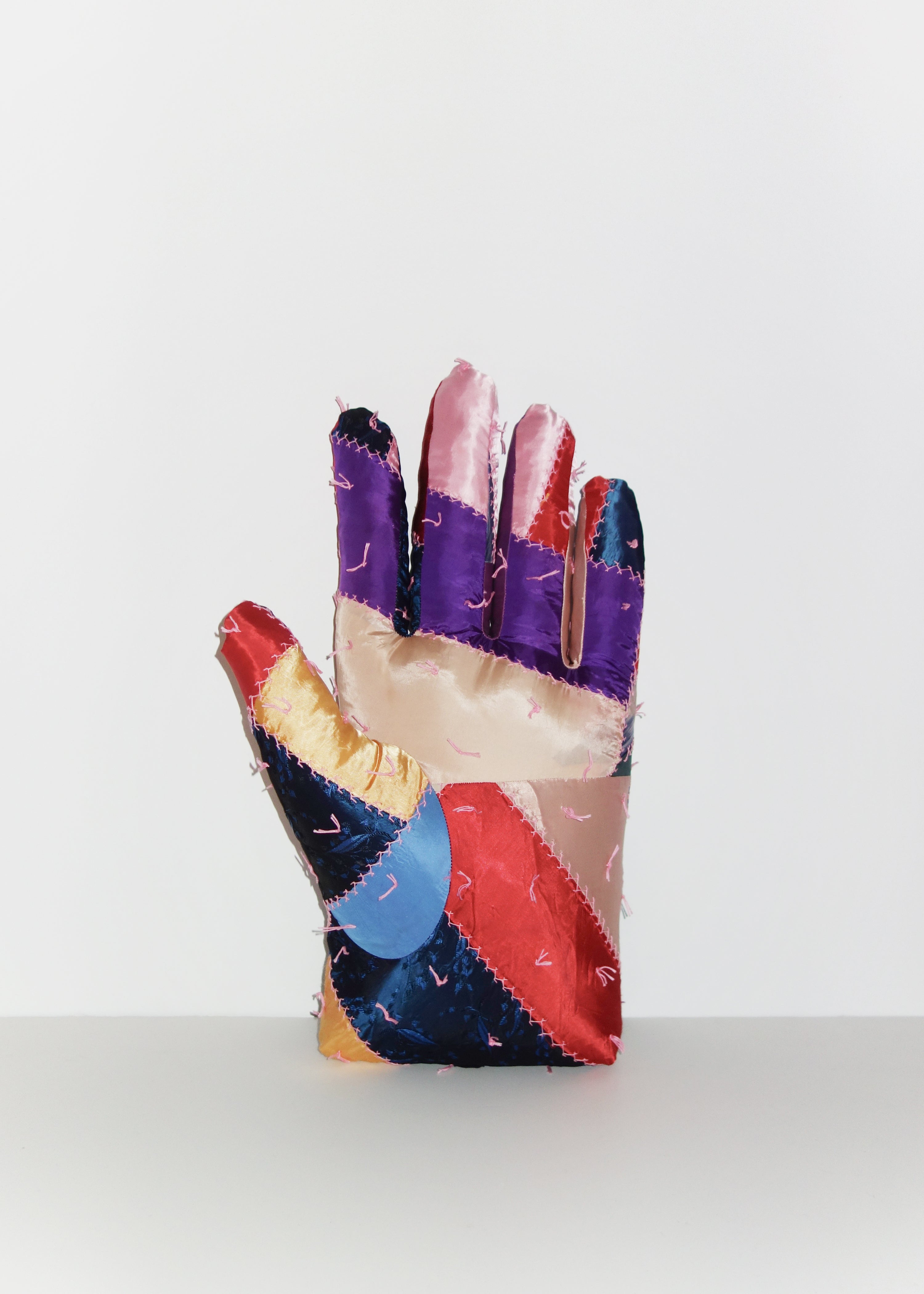 Left Hand in Satin Quilt