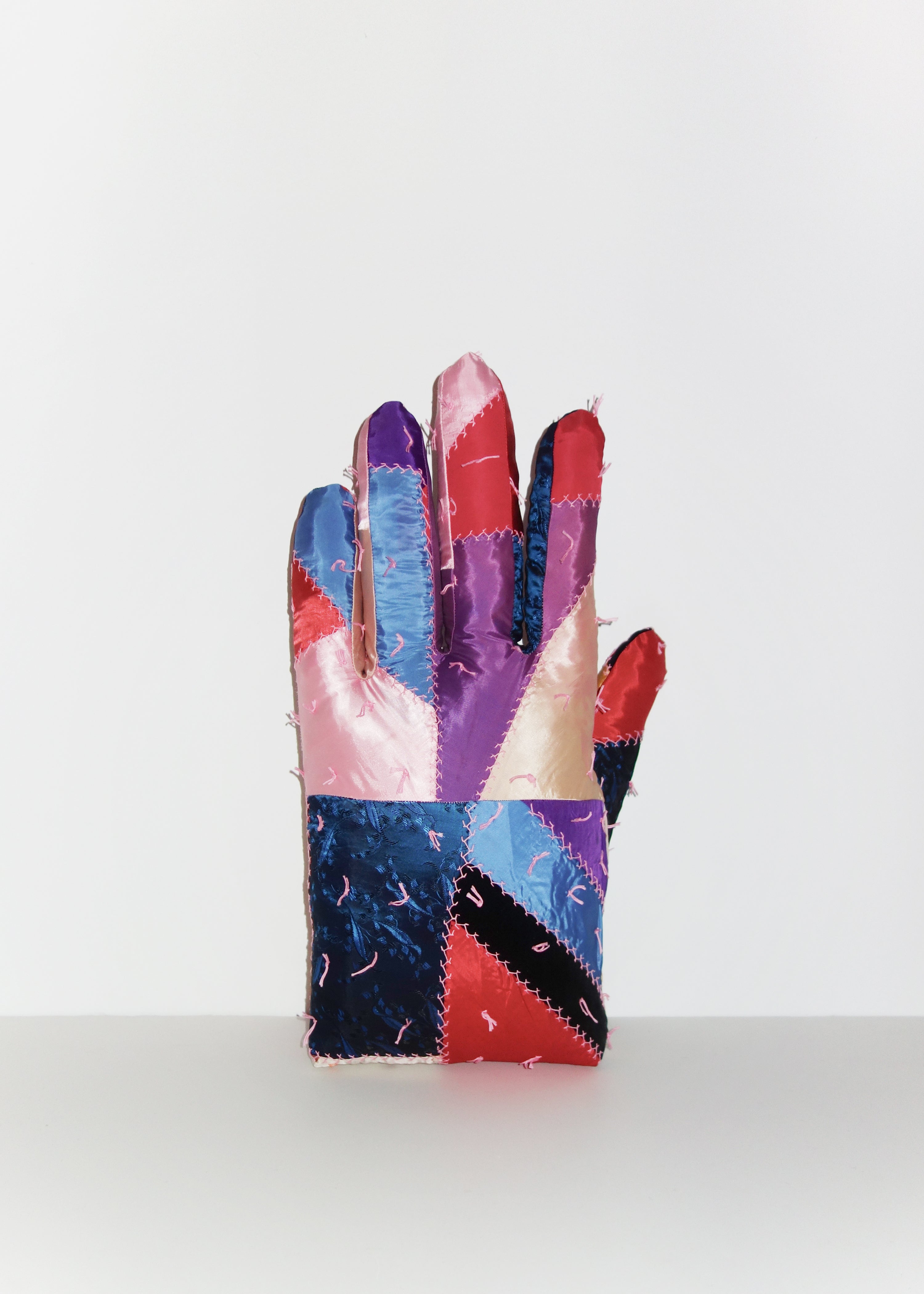 Left Hand in Satin Quilt