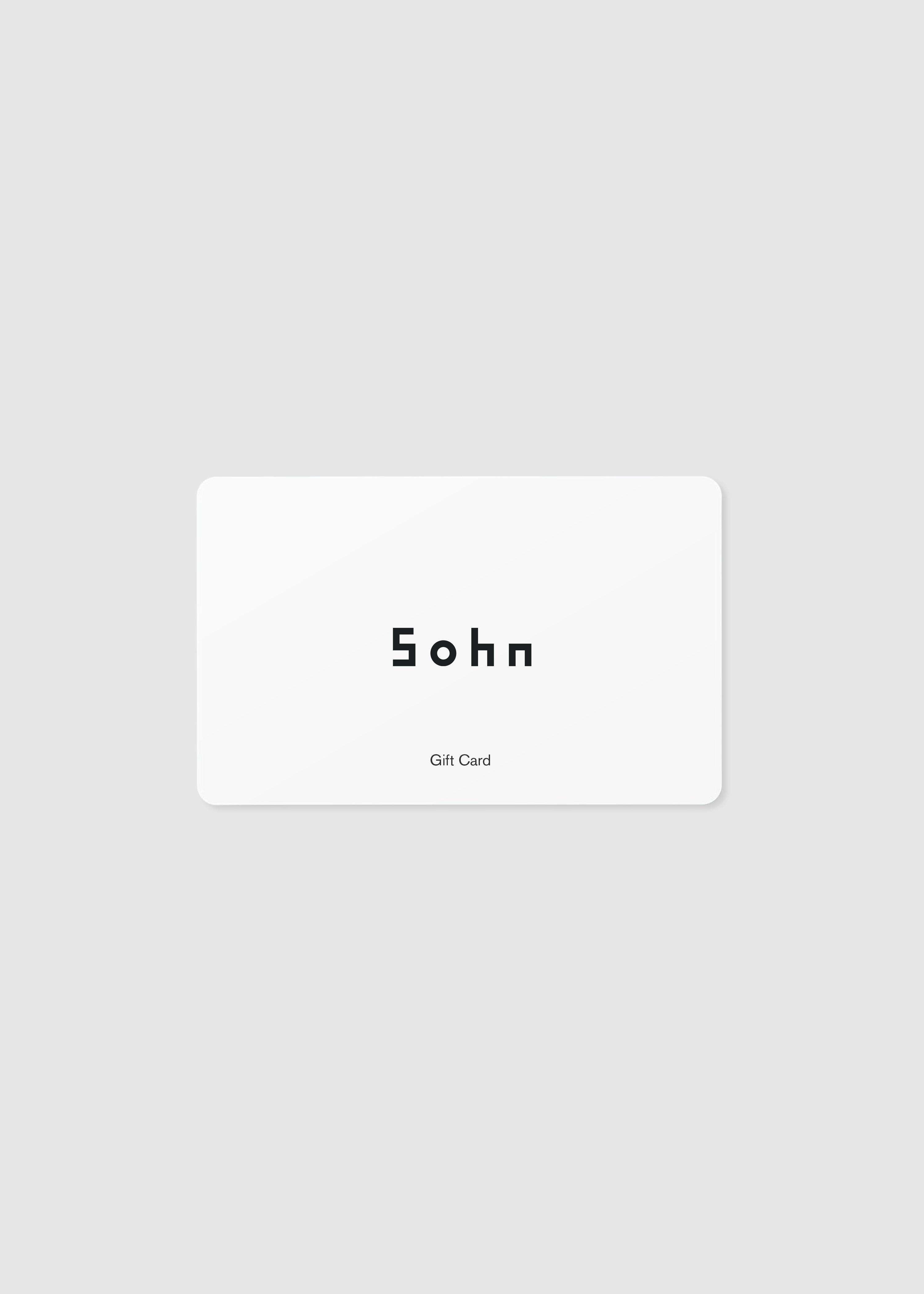 Sohn E-Gift Card