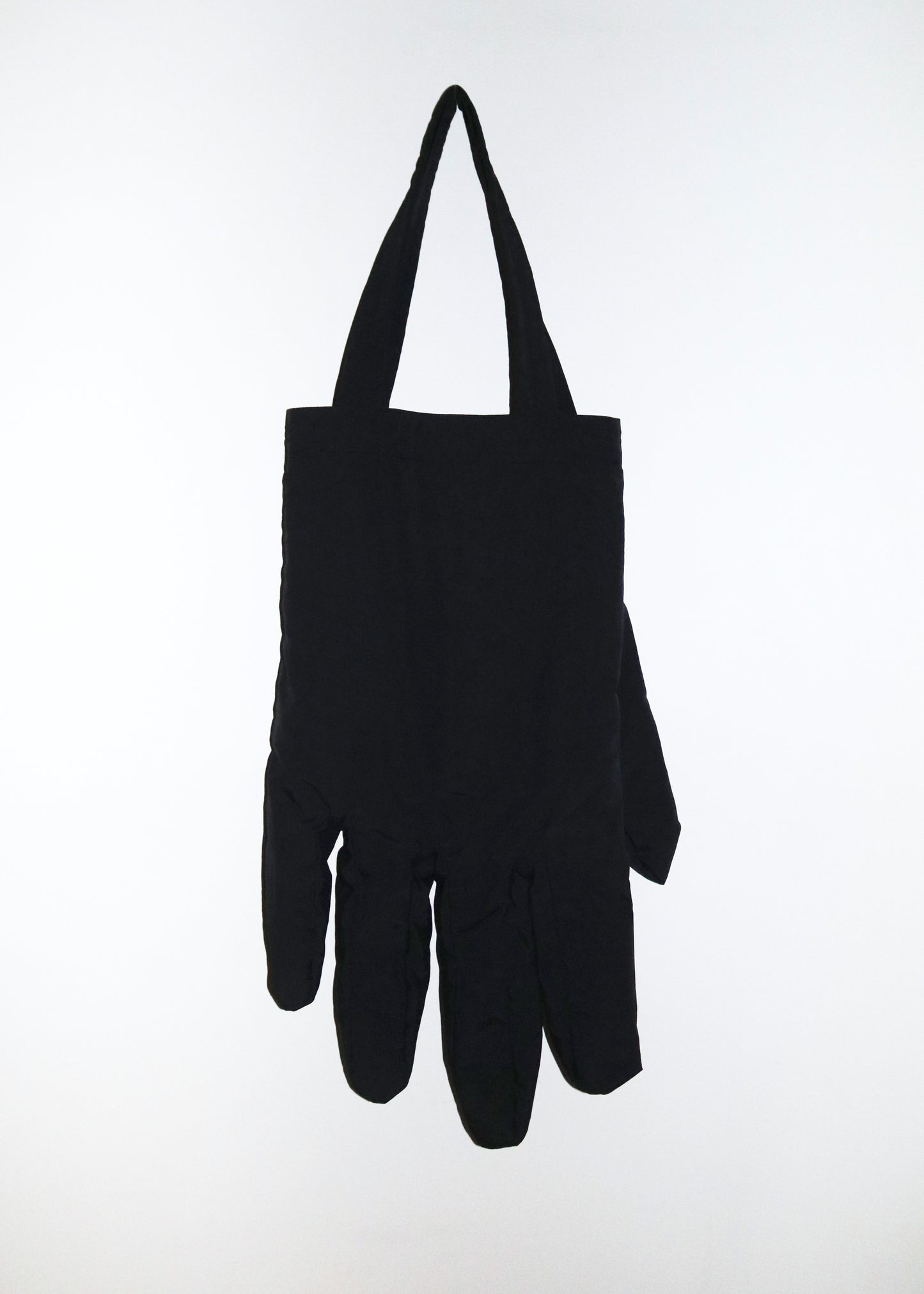 Right Hand Tote in Black Nylon
