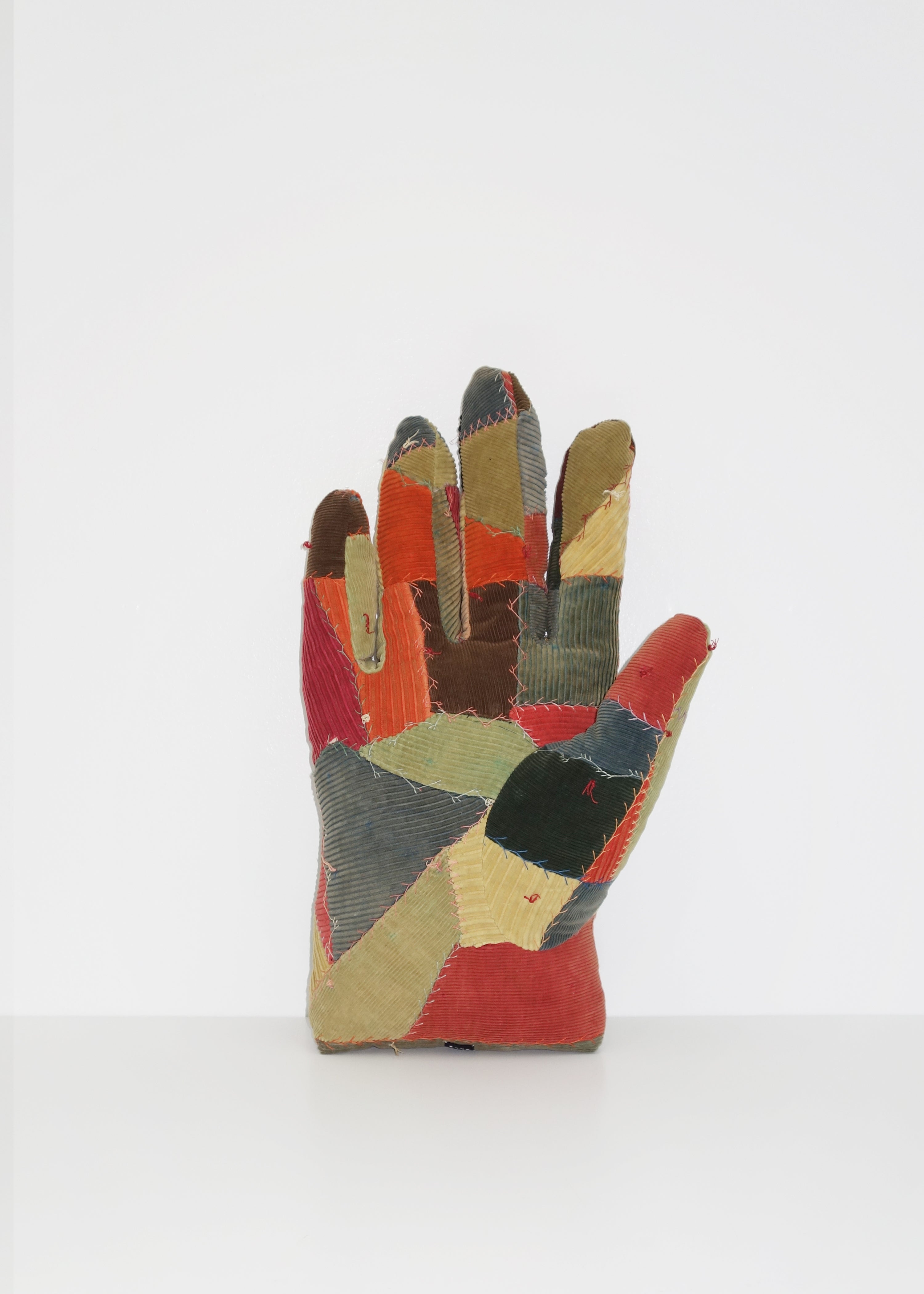 Right Hand in Corduroy Quilt