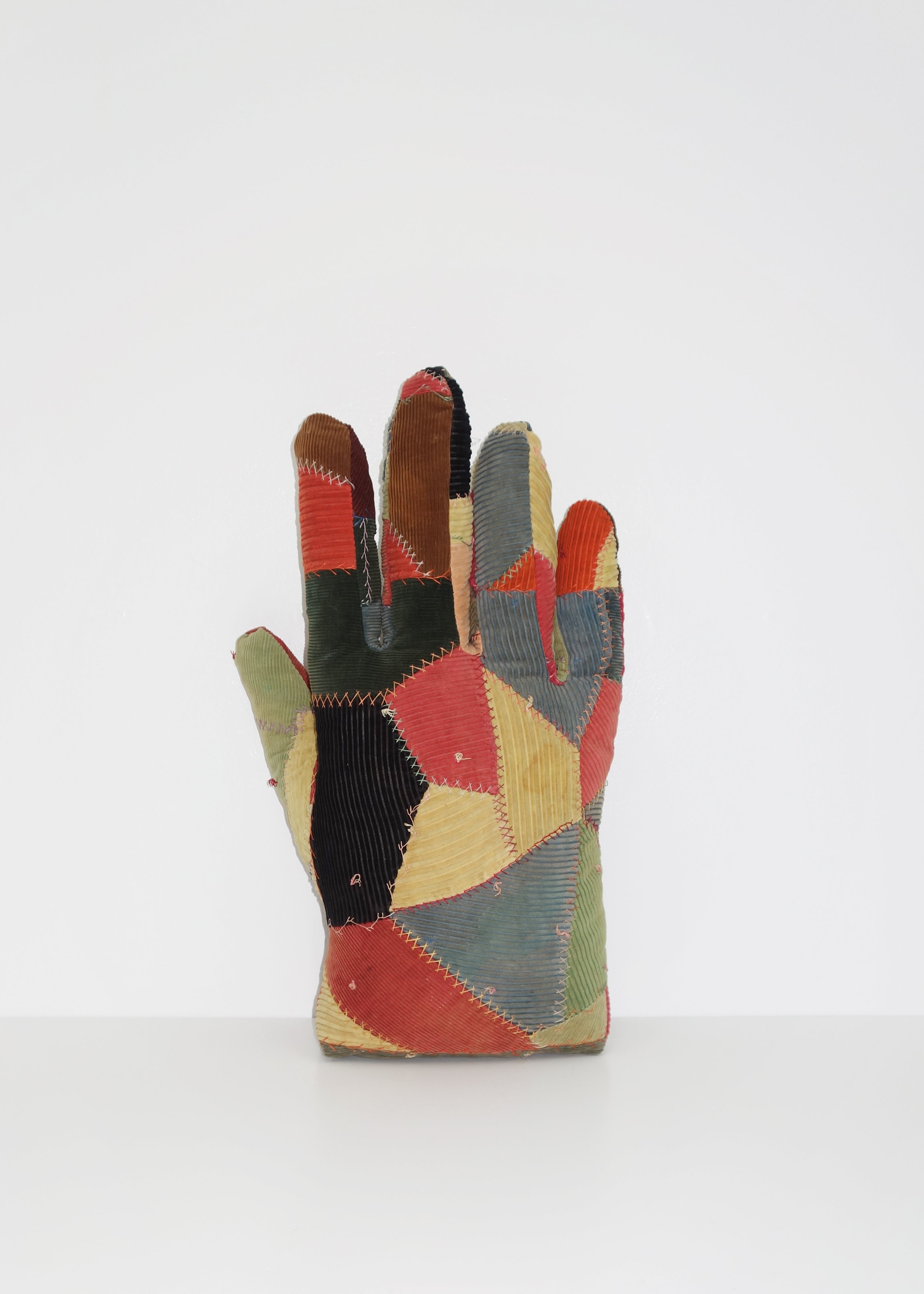 Right Hand in Corduroy Quilt