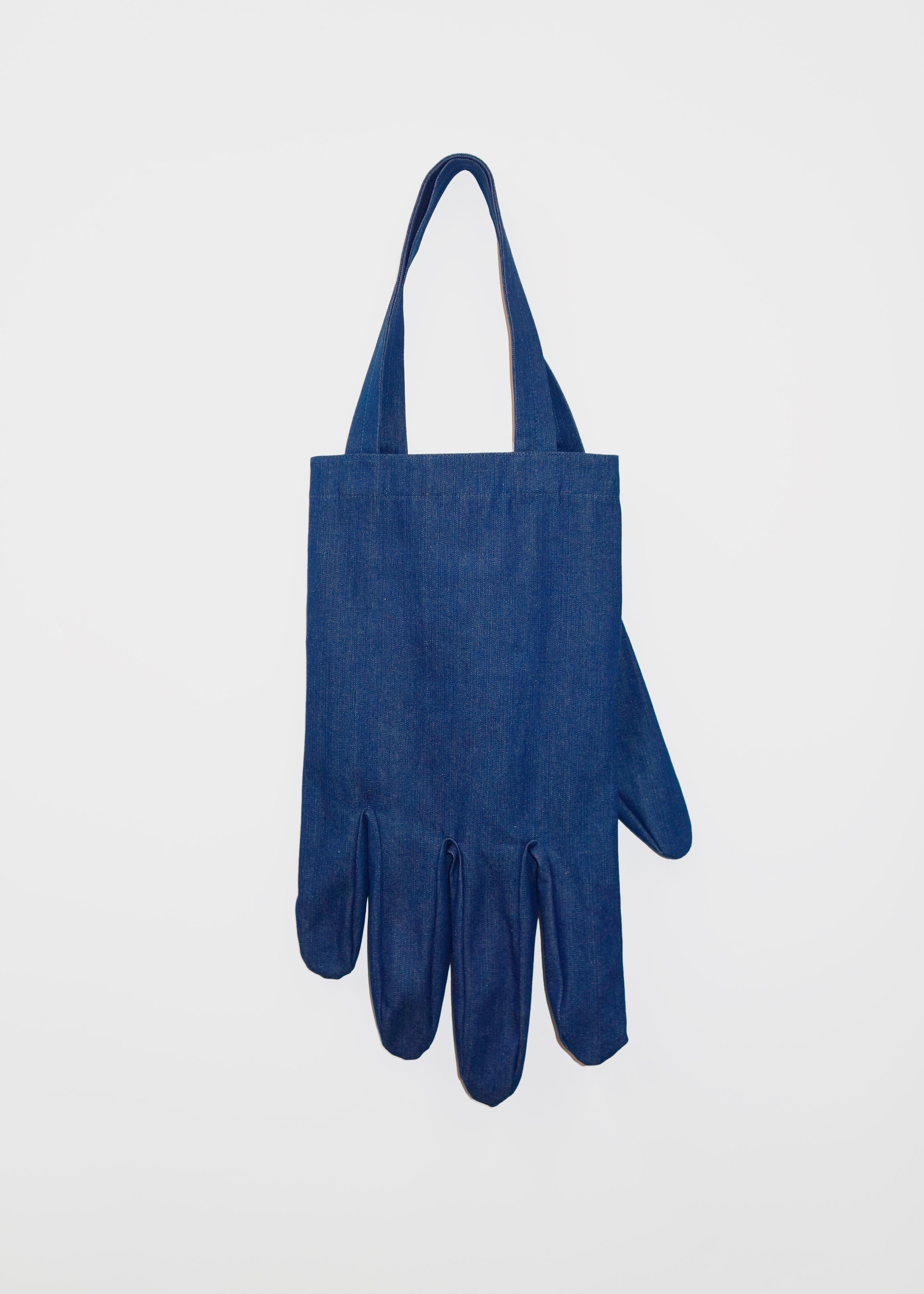 Right Hand Tote in Blue Denim