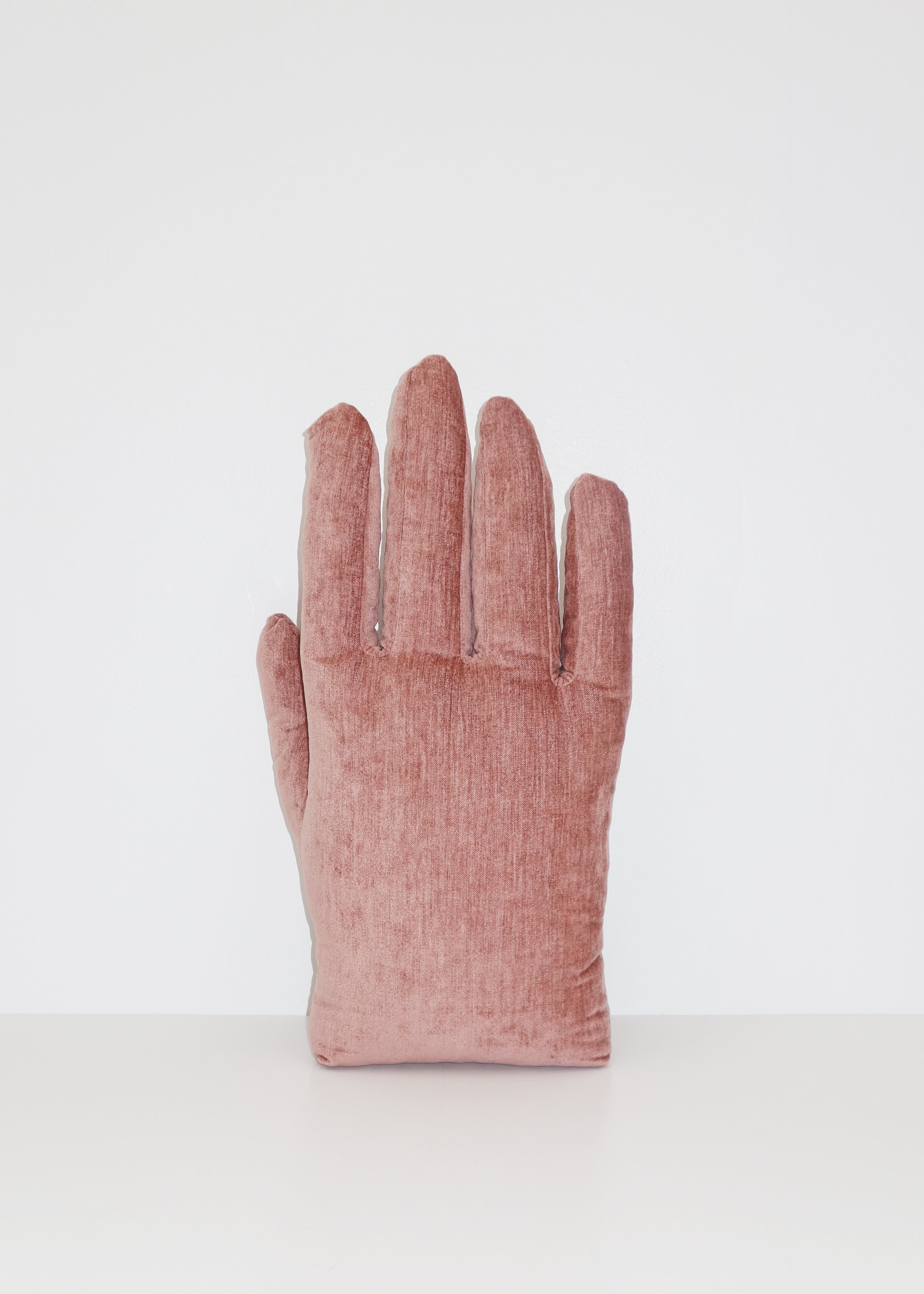 Right Hand in Rose Chenille